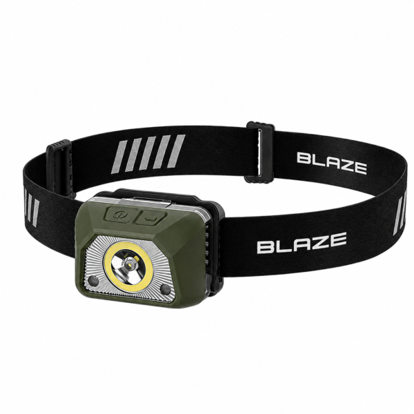 BLAZE B9 600lm Ultralight Rechargeable Headlamp UV COB Red Light