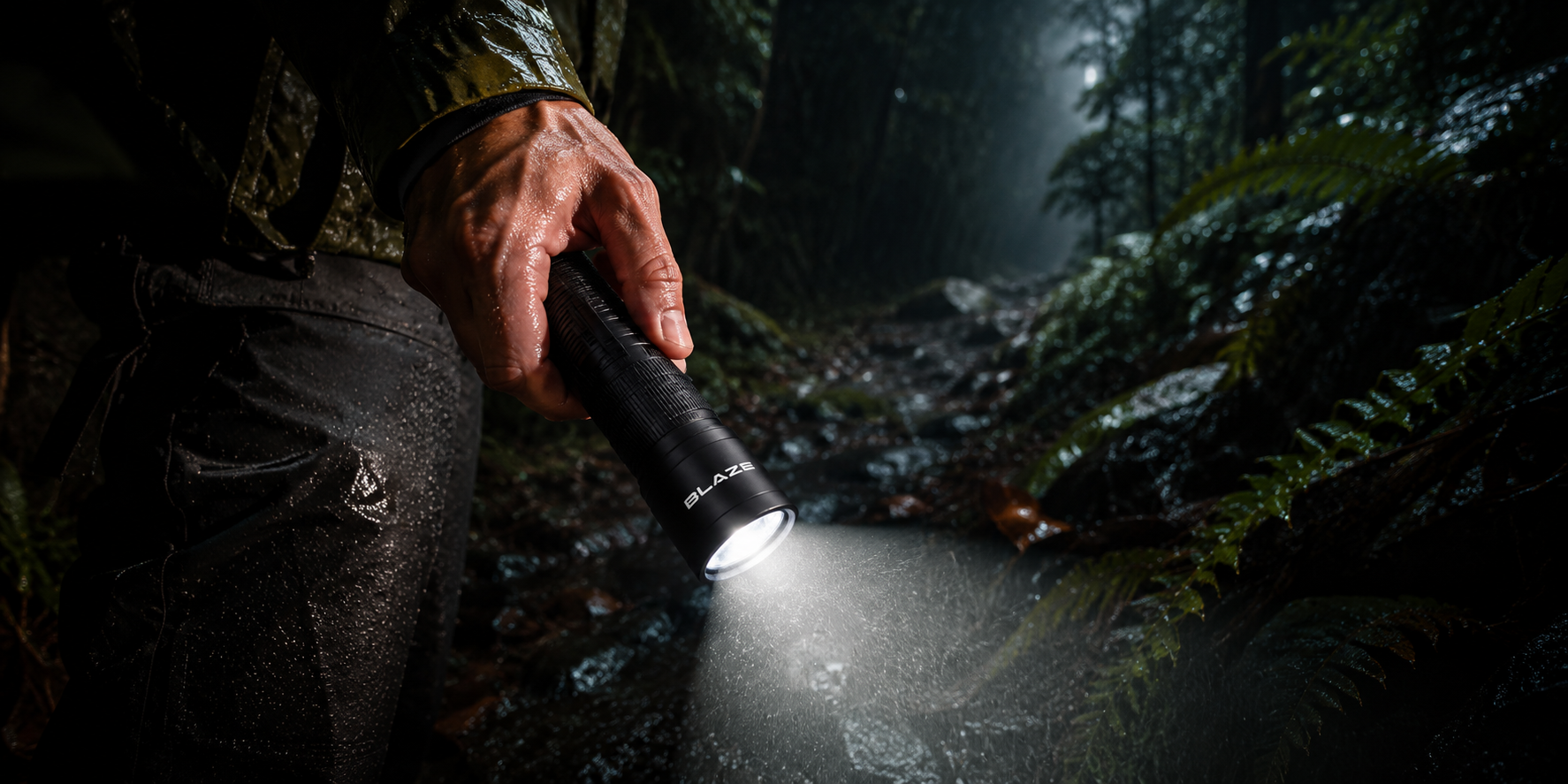 Blaze hunting flashlights